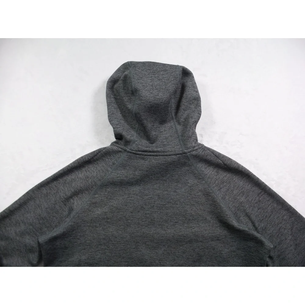 Nike‎ Sweatshirt Womens Size Medium Gray Therma-Fit Pullover Hooded Fleece